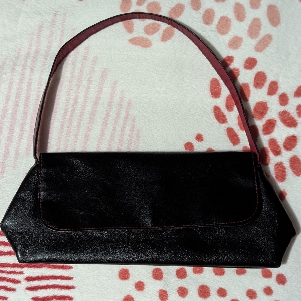 Black Leather Bag from Victoria's Secret